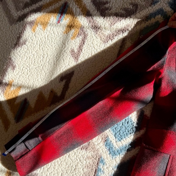 Pendleton Roslyn Plaid Wool Blend Duffle Coat XS - Picture 11 of 12